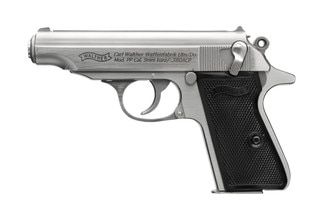 Semi-automatic .32 ACP pistol, stainless.